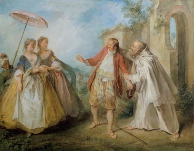 フィリップスギース兄弟1736年。 作： Nicolas Lancret
