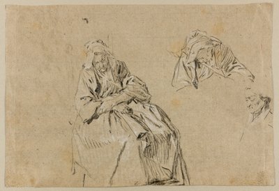 老後の勉強 作： Nicolas Lancret
