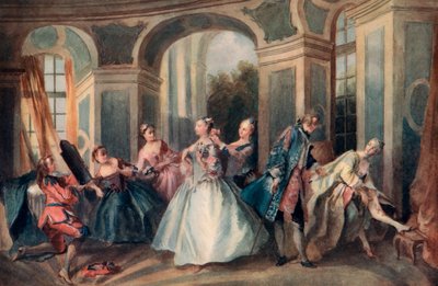 人間の年齢、青年、1730-1735 1912。 作： Nicolas Lancret
