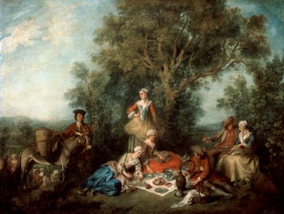 1738年の秋。 作： Nicolas Lancret