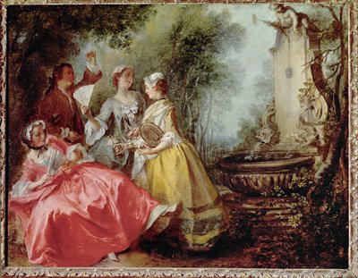  作： Nicolas Lancret