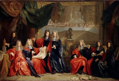 1689 年、パリのプロヴォストと地方治安判事。 作： Nicolas Largillière de