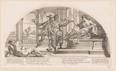 オデュッセウスとキルケ オデッセイの物語（シリーズタイトル） 作： Nicolas Mignard