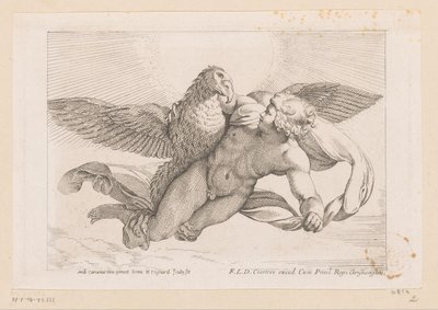 ガニメデの誘拐 作： Nicolas Mignard