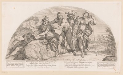 ペルセウスがメデューサの首を斬る オデッセイの物語（シリーズタイトル） 作： Nicolas Mignard