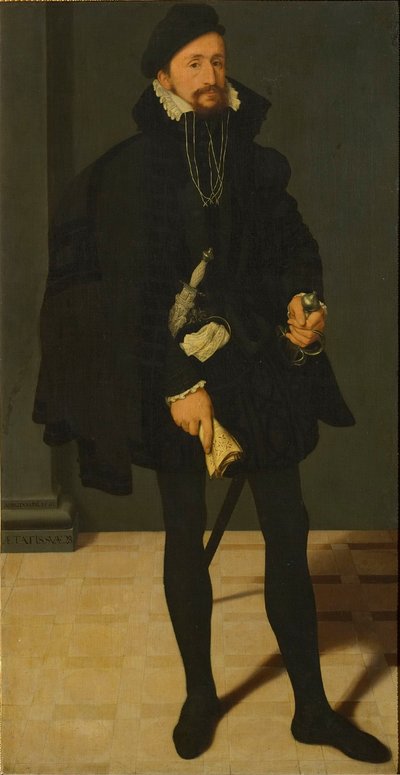 ハンス・ハインリヒ・ピルグラムの肖像、1561年。 作： Nicolas Neufchatel