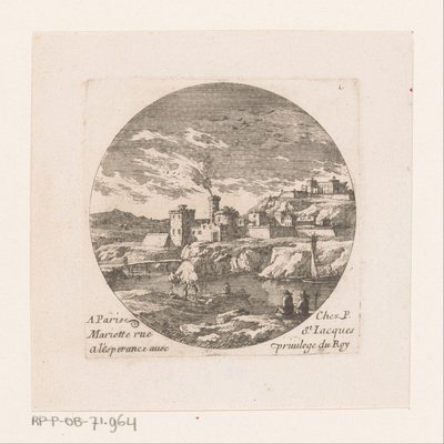 塔のある要塞都市 作： Nicolas Perelle