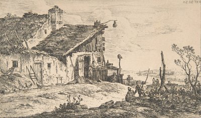 素朴な風景, 1772., 1772. 作： Nicolas Perignon
