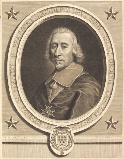 ペリフィックス ド ボーモン 作： Nicolas Pitau I after Pierre Mignard I