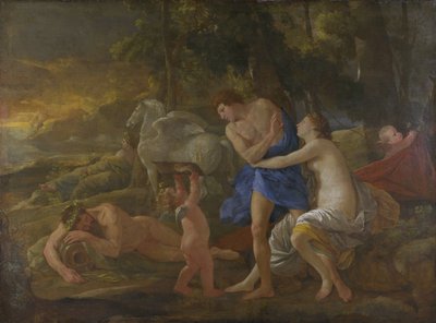 ケファロスとオーロラ 1630年頃 油彩・カンヴァス 作： Nicolas Poussin