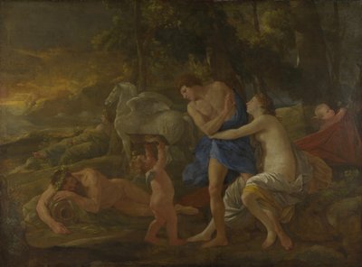 ケファルスとオーロラ、1630年頃 作： Nicolas Poussin