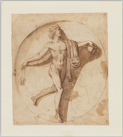 バッカスの踊る祈祷師 作： Nicolas Poussin