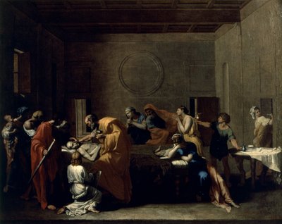 極端な機能、c.1638-40 作： Nicolas Poussin