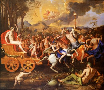 バッカスの勝利 作： Nicolas Poussin