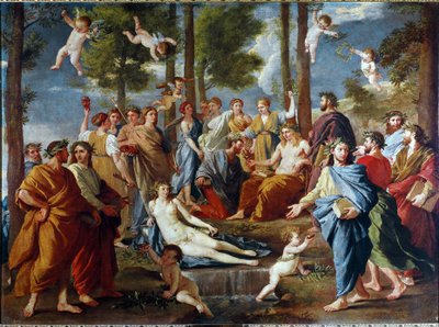 パーナッス 作： Nicolas Poussin