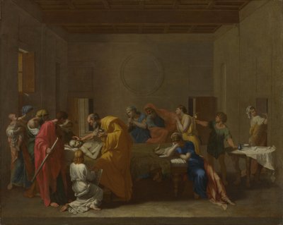 7つの秘跡：極限の機能、約1637-1640 作： Nicolas Poussin