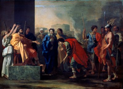 スキピオアフリカヌスの寛大さ、1640年。 作： Nicolas Poussin
