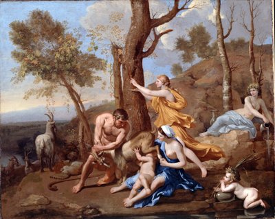 木星の育成 作： Nicolas Poussin