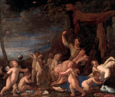 オヴィッドの勝利」（油彩・キャンバス 作： Nicolas Poussin