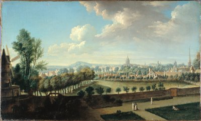シャルトルーの囲い、アンファー通り、1715年から1793年の間（油彩・カンヴァス） 作： Nicolas Raguenet