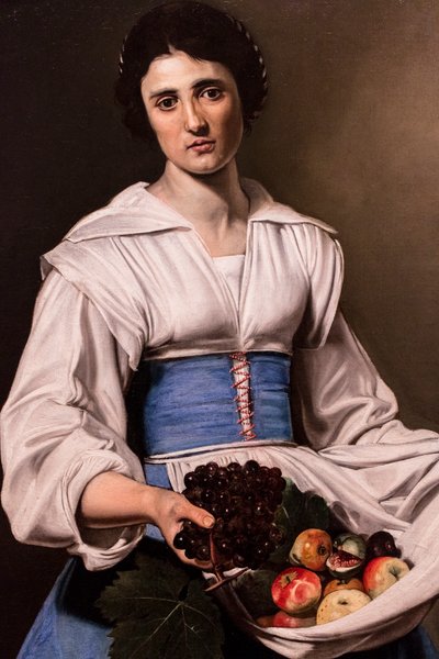 秋の実り》部分、1630年頃（油彩・カンヴァス） 作： Nicolas Tournier