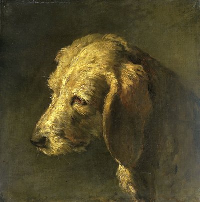 犬の頭 作： Nicolas Toussaint Charlet (attributed to)