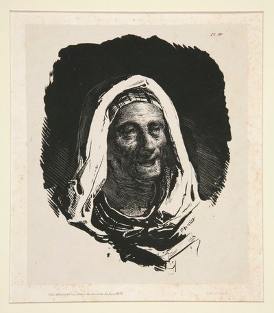 老婆の頭 作： Nicolas Toussaint Charlet