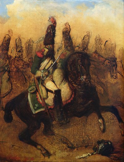 ザ・チャージ（絵画） 作： Nicolas Toussaint Charlet