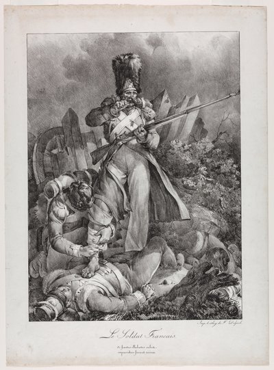 フランス兵 作： Nicolas Toussaint Charlet