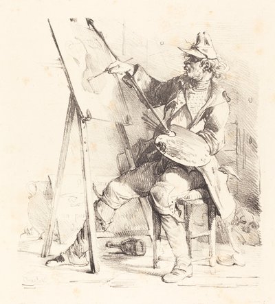 サインペインター 作： Nicolas Toussaint Charlet