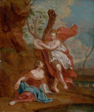 タリアとテルプシコレ、1719年。 作： Nicolas Vleughels