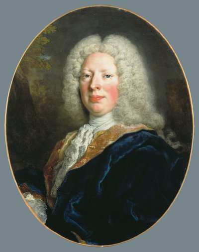 フレデリック・アウグストゥス、ルトウスキー伯爵、1729年頃（キャンバスに油彩） 作： Nicolas de Largillière