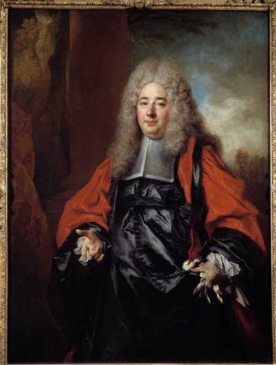 Louis Urbain lePelletierの肖像 作： Nicolas de Largillière