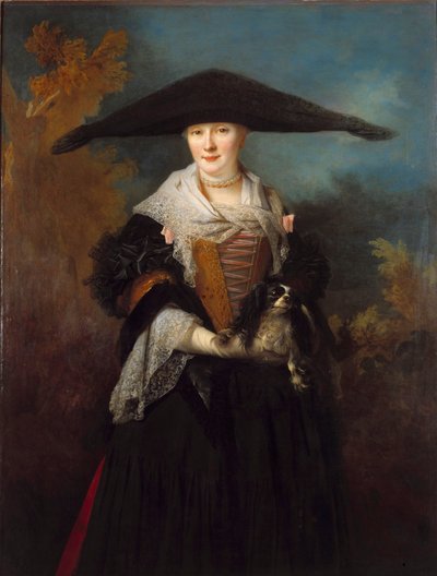 美しいストラスブールの肖像 ニコラ・ド・ラルジリエール（1656-1746）による絵画 1703年 ストラスブール、Musee des Beaux Arts。 作： Nicolas de Largillière