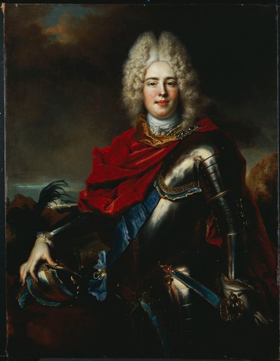 ザクセンのフレデリック・アウグストゥス2世の肖像 作： Nicolas de Largillière