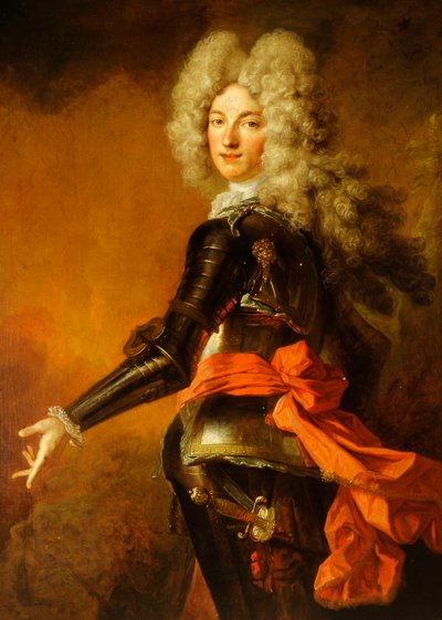 マクシミリアンフィリップドレクールドレンズとリケの肖像画、ルッペルモンド伯爵 作： Nicolas de Largillière