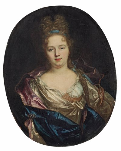 女性の肖像 作： Nicolas de Largillière