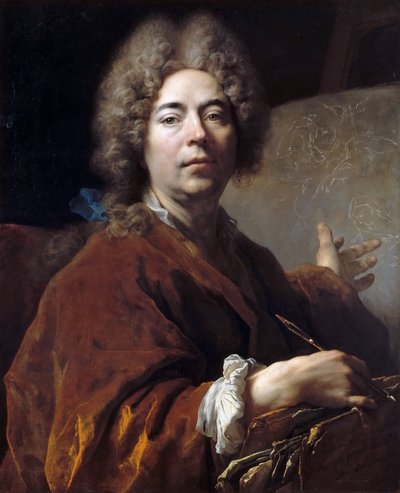 自画像 作： Nicolas de Largillière