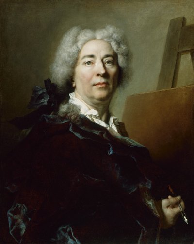 自画像、1725年 作： Nicolas de Largillière
