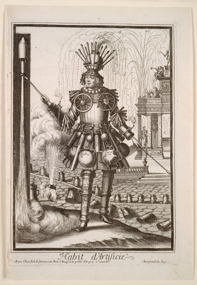 架空のコスチューム：花火メーカーのコスチューム、c。 1690。 作： Nicolas de Larmessin II