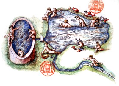 ヴィシー風呂 作： Nicolas de Nicolay