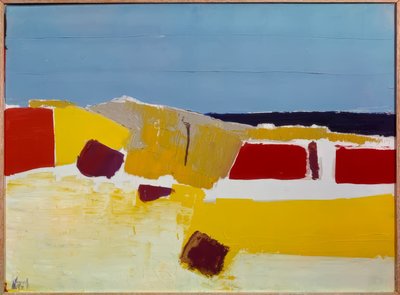 アグリジェント 作： Nicolas de Staël