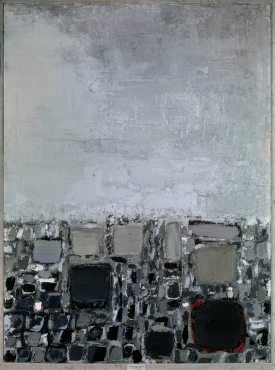 屋根 作： Nicolas de Staël