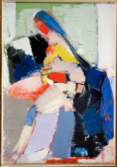 アンヌの肖像 作： Nicolas de Staël