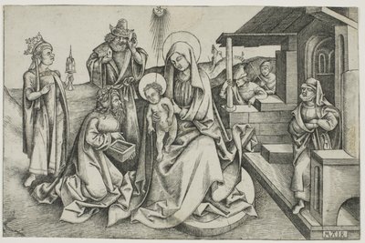 魔術師の崇拝 作： Nicolaus Alexander Mair von Landshut