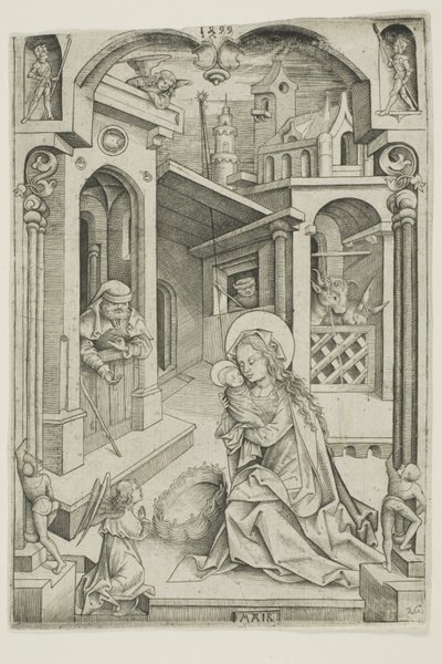 降誕 作： Nicolaus Alexander Mair von Landshut