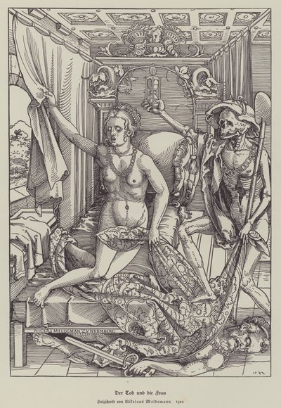 死と女 作： Nicolaus Meldemann