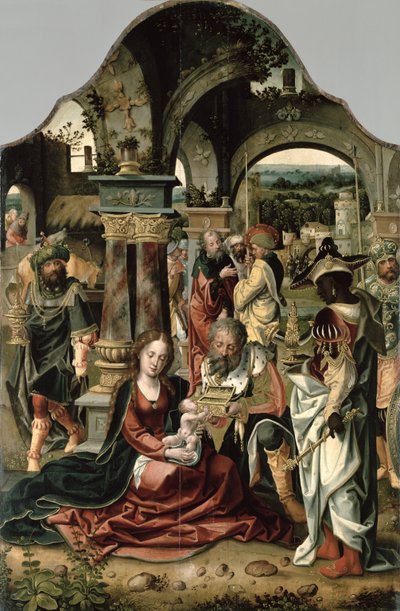 賢者の礼拝 作： Nicolaus van Aelst