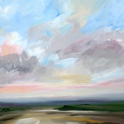ブラッシュ・スカイの風景 作： Nicole Walsh