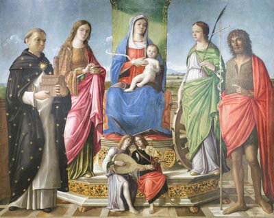 子連れの聖母 作： Nicolo Rondinelli